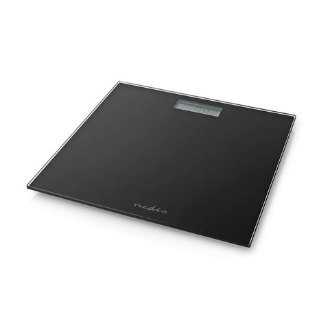 Personenweegschaal Digitaal - Zwart - Gehard Glas - Maximaal weegvermogen: 150 kg