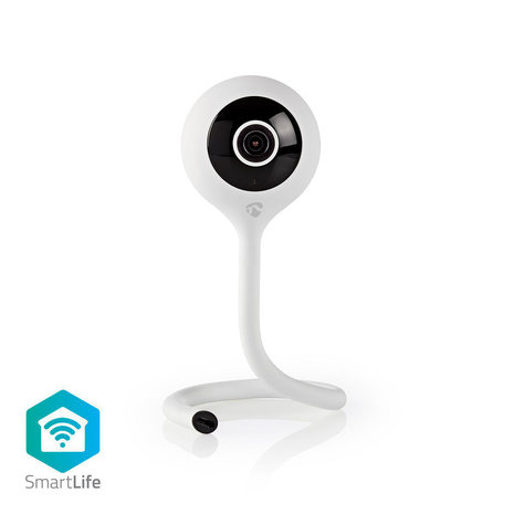 SmartLife Camera voor Binnen Wi-Fi | Full HD 1080p | Cloud / MicroSD | Nachtzicht | Android™ / IOS