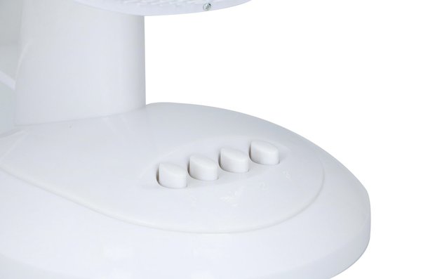 Tafelventilator – Ø 30 cm – 38 Watt – 3 Ventilatiesnelheden - Wit
