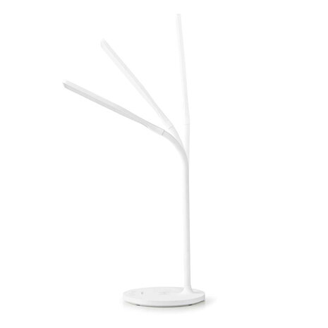 LED-Lamp met Draadloze Lader - Wit - Dimmer - LED / Qi - 10 W - Met dimfunctie - Koel Wit / Natuurlijk Wit / Warm Wit - 2700 - 6500 K