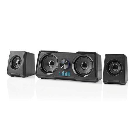 Gaming Speaker Speaker-kanalen: 2.2 | USB Gevoed | 3,5 mm Male | 48 W | LED | Volumebediening