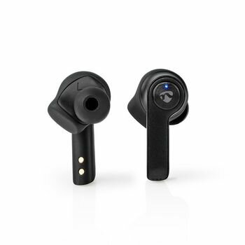 Volledig Draadloze Oordopjes | Bluetooth® | Maximale batterijduur: 3.5 uur | Drukbediening | Charging case | Ingebouwde microfoon | Ondersteuning voor spraakbesturing | Ear Wings | Zwart