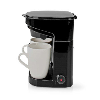 Koffiezetapparaat - Filter Koffie - 0.25 liter - 1 of 2 Kopjes - Zwart