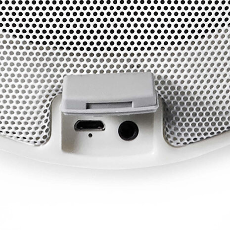 Bluetooth® Speaker met Sfeerverlichting | 6 uur | Sfeerontwerp | 90 W | Mono | RGB / Warm Wit | IPX5 | Koppelbaar | Grijs / Wit