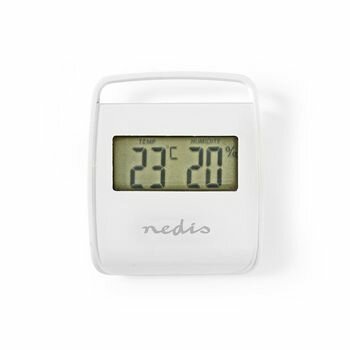 heilige Oswald Pijnstiller Digitale thermometer | Binnen | Binnentemperatuur | Luchtvochtigheid  binnenshuis | Wit - Lampersshop.nl