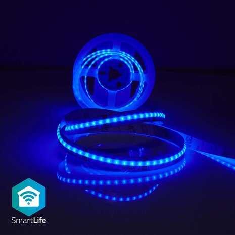 SmartLife LED Strip Wi-Fi | RGB / Warm tot Koel Wit | COB | 2.00 m | IP20 | 2700 - 6500 K | 860 lm | Android™ / IOS