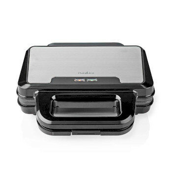 Sandwich maker | 900 W | 26.8 x 14.5 cm | Automatische temperatuurregeling | Aluminium / Kunststof