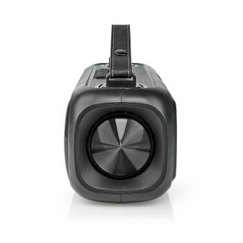 Bluetooth® Party Boombox | 4.5 uur | 2.0 | 45 W | Media afspeelmogelijkheden: AUX / USB | IPX5 | Koppelbaar | Handgreep | Feestverlichting | Zwart