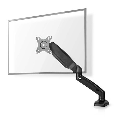 Monitorbeugel voor Bureaus - Gasveer - 1 Scherm - 15 - 32 " - 75x75 / 100x100 - Draai- en Kantelbaar