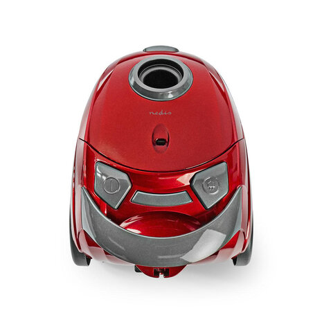 Stofzuiger Met Zak - 700 W - Stof capaciteit: 1.5 l - Combi-Borstel - Actieradius: 7 m - Hepafilter - Antraciet / Rood