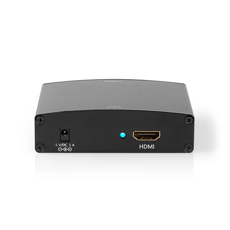 HDMI™-Converter HDMI™ Input | VGA Female / 2x RCA Female | 1-weg | 1280x768 | 1.65 Gbps | Aluminium