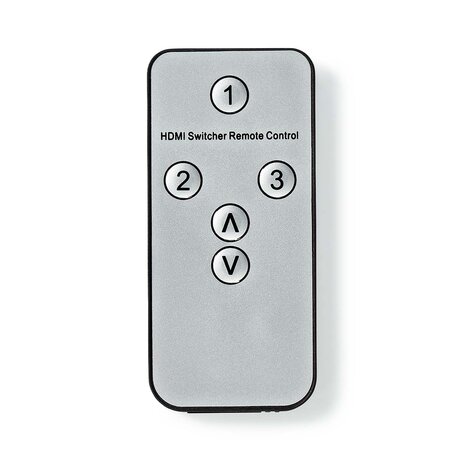 HDMI™-Switch 3 poort(en) | 3x HDMI™ Input | HDMI™ Output | 8K@60Hz | 45 Gbps | Afstandbestuurbaar | Aluminium | Antraciet
