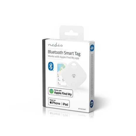 Smart-Tracker -  Geschikt voor: Apple Find My App - Batterij Gevoed - 1x CR2032 - Incl. batterij(en) - Bluetooth®-versie: 5.1 - Batterijlevensduur tot: 1 Jaar