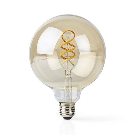 SmartLife LED Filamentlamp Wi-Fi | E27 | 360 lm | 4.9 W | Warm tot Koel Wit | 1800 - 6500 K | Glas | Android™ / IOS | Globe