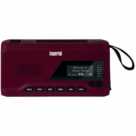 DAB+/FM buitenradio / zwengelradio met veelzijdige voeding en uitgebreide extra functies + Bluetooth 5.0 streaming