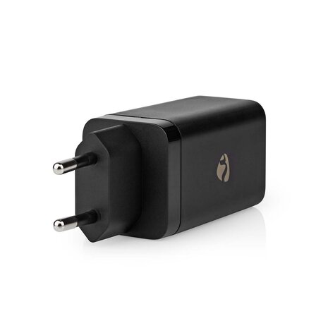 Oplader 65 W | GaN | Snellaad functie | 3.0 / 3.25 A | Outputs: 3 | USB-A / 2x USB-C™ | Automatische Voltage Selectie