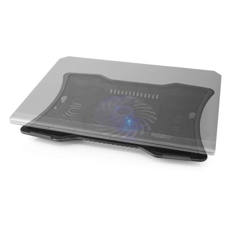 Notebookstandaard Aantal ventilatoren: 1 | USB Gevoed | Aantal standen: 2 | 17 " | 1500 rpm | LED