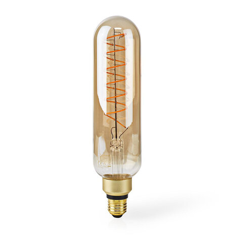 LED-Filamentlamp E27 - De Gouden glascoating geeft een extra warm licht - 8.5 W | 600 lm | 2000 K | Dimbaar - Retrostijl | 1 Stuks