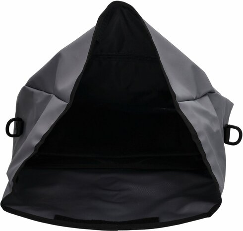 Waterproof Beagles Originals 2-in-1 Fietstas - Schoudertas - Schouderband - Waterafstotend - Kleur: Grijs