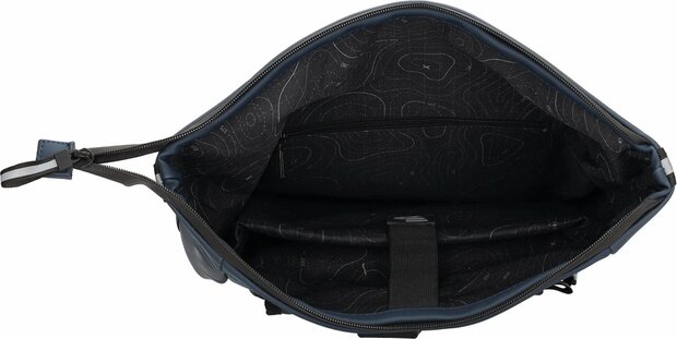 Superhandige waterproof Beagles Originals 2-in-1 Rugzak & Fietstas - Zwart