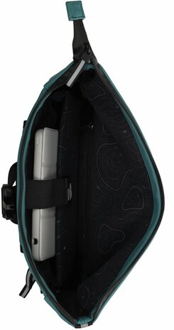 Superhandige waterproof Beagles Originals 2-in-1 Rugzak & Fietstas - Petrol