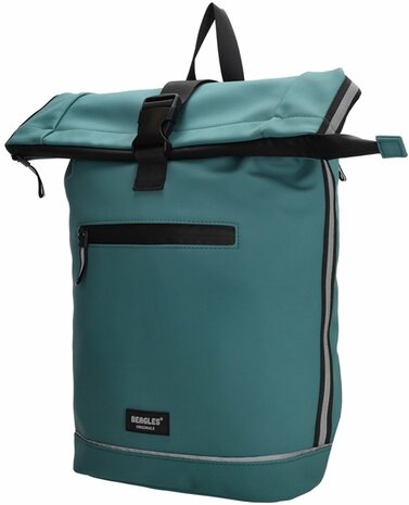 Superhandige waterproof Beagles Originals 2-in-1 Rugzak & Fietstas - Petrol