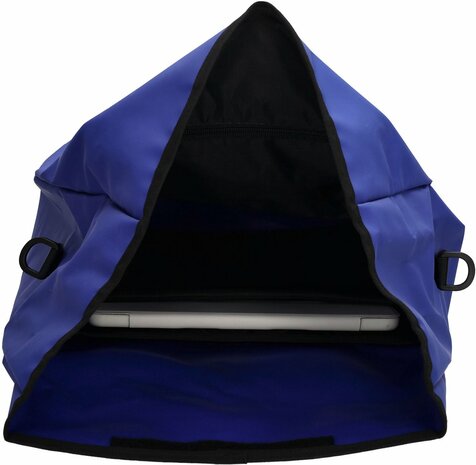 Waterproof Beagles Originals 2-in-1 Fietstas - Schoudertas - Schouderband - Waterafstotend- Kleur: Kobalt
