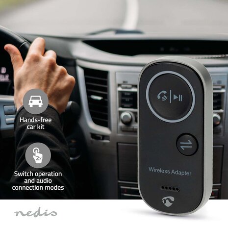 Bluetooth® Zender / Ontvanger - draadloos audio streamen in zowel de zend- als ontvangmodus