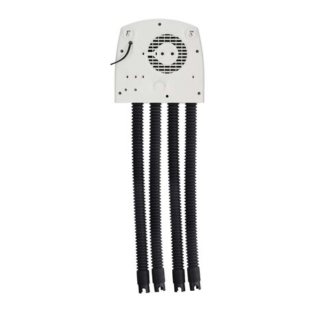 Ventilator schoendroger om twee paar schoenen of laarzen te drogen- 4 uittrekbare warme lucht uitlaten van 17-70 cm