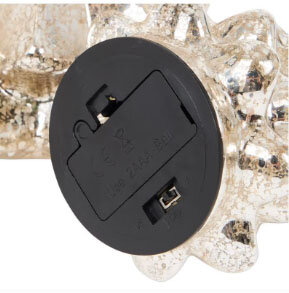 Glazen Kerstbomenset met LED-verlichting – 3 stuks - Pure Kerstsfeer in elk detail - Timer - Warm-wit Ledlicht