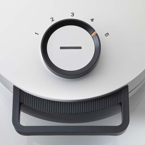 Wafelijzer - Bakt 5 heerlijke zachte en knapperige hartvormige wafels