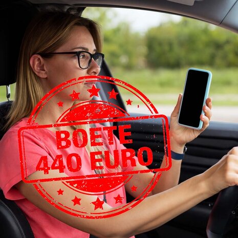 Smartphonehouder Auto - Universeel - Voorkom een boete van 440 euro