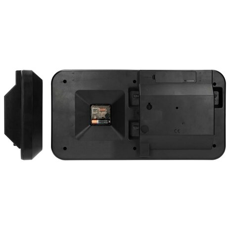 Dementieklok / grote analoge wandklok met tijd dag en datum - Ook ideaal voor slechtzienden