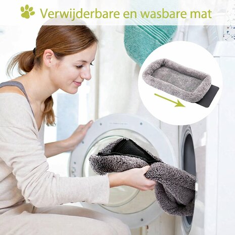 Huisdieren Reistas - Draagbare Reistas - kat/hond - 5KG - inclusief Mat - 4- Delig