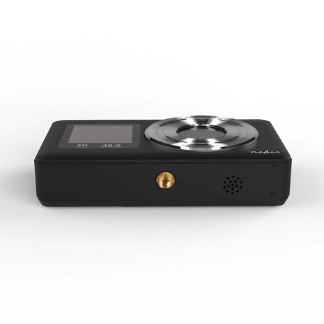 Digitale Ultra HD Foto / Video camera - Dubbel scherm - 48 MPixel - 4K@30fps - 5 MPixel CMOS - Zwart