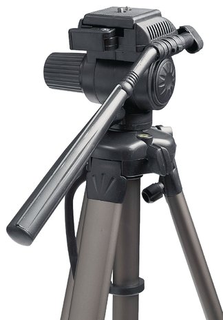 Semi- professioneel camera/Video Statief Pan & Tilt 161 cm.