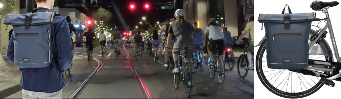 Tassen-Rug-Schouder-Fiets