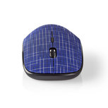 Draadloze muis | 1600 dpi | 3-knops | Blauw Draadloze muis | 1600 dpi | 3-knops | Blauw
