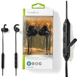 Sport Oordopjes | Bluetooth | In-Ear | Flexibele Kabel | Zwart Sport Oordopjes | Bluetooth | In-Ear | Flexibele Kabel | Zwart