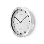Radiogestuurde Wandklok | 30 cm | Zilver Radiogestuurde Wandklok | 30 cm | Zilver