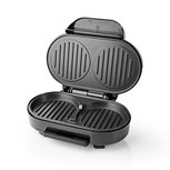 Hamburger Grill | 1000 Watt | Zwart Hamburger Grill | 1000 Watt | Zwart