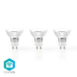 Wi-Fi Smart LED-Lamp | Warm Wit | GU10 | 3-Pack Wi-Fi Smart LED-Lamp | Warm Wit | GU10 | 3-Pack