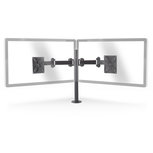 Ergonomische Monitorbeugel | Dubbele Monitor-Arm | Draai- en Kantelbaar | Zwart Ergonomische Monitorbeugel | Dubbele Monitor-Arm | Draai- en Kantelbaar | Zwart