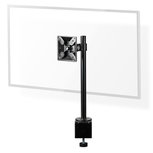 Ergonomische Monitorbeugel | Eén Monitor-Arm | Draai- en Kantelbaar | Zwart Ergonomische Monitorbeugel | Eén Monitor-Arm | Draai- en Kantelbaar | Zwart