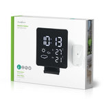 Weerstation | Draadloze sensor | Alarmklok | Weersvoorspelling Weerstation | Draadloze sensor | Alarmklok | Weersvoorspelling