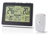 Weerstation | Draadloze sensor | Alarmklok | Weersvoorspelling Weerstation | Draadloze sensor | Alarmklok | Weersvoorspelling