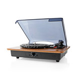 Platenspeler | 9 W | Bluetooth ® | Cover | Bruin Platenspeler | 9 W | Bluetooth ® | Cover | Bruin