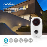 Oplaadbare IP-Camera | voor Buiten | PIR Bewegingssensor | microSD | 6000 mAh Oplaadbare IP-Camera | voor Buiten | PIR Bewegingssensor | microSD | 6000 mAh