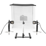 LED Fotostudioset | 60 x 60 cm | 6500 K | opvouwbaar - Ideaal voor Vinted verkopen LED Fotostudioset | 60 x 60 cm | 6500 K | opvouwbaar - Ideaal voor Vinted verkopen