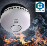 Slimme rookmelder - Nedis SmartLife (Wifi, Hittemelder, Koppelbaar) Slimme rookmelder - Nedis SmartLife (Wifi, Hittemelder, Koppelbaar)